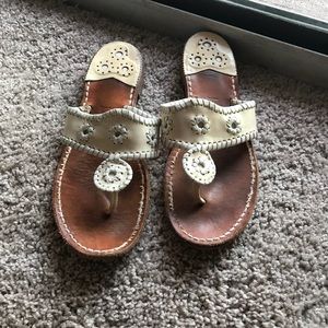 Women’s White Jack Rogers Sandals